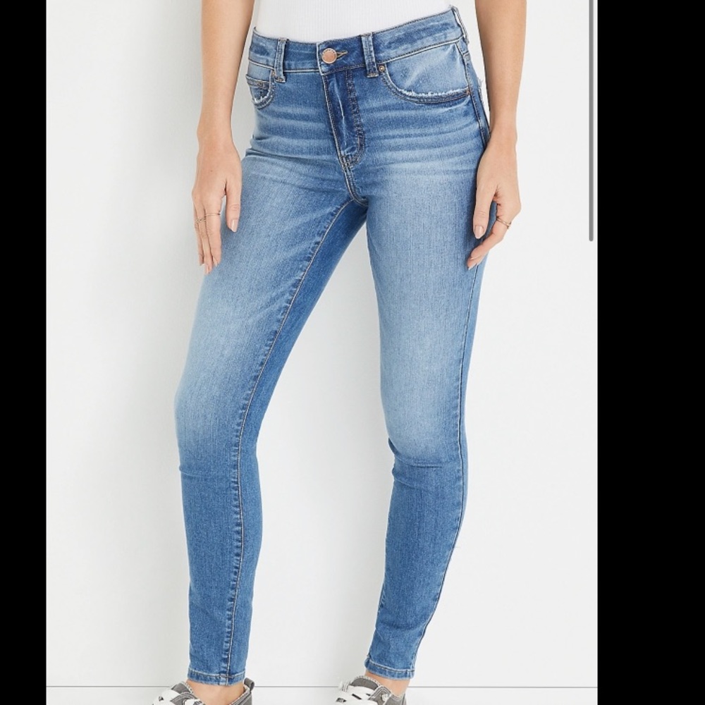 m jeans by maurices™ Super Skinny High Rise Jean